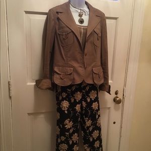 Designer Blazer w/Matching Shell